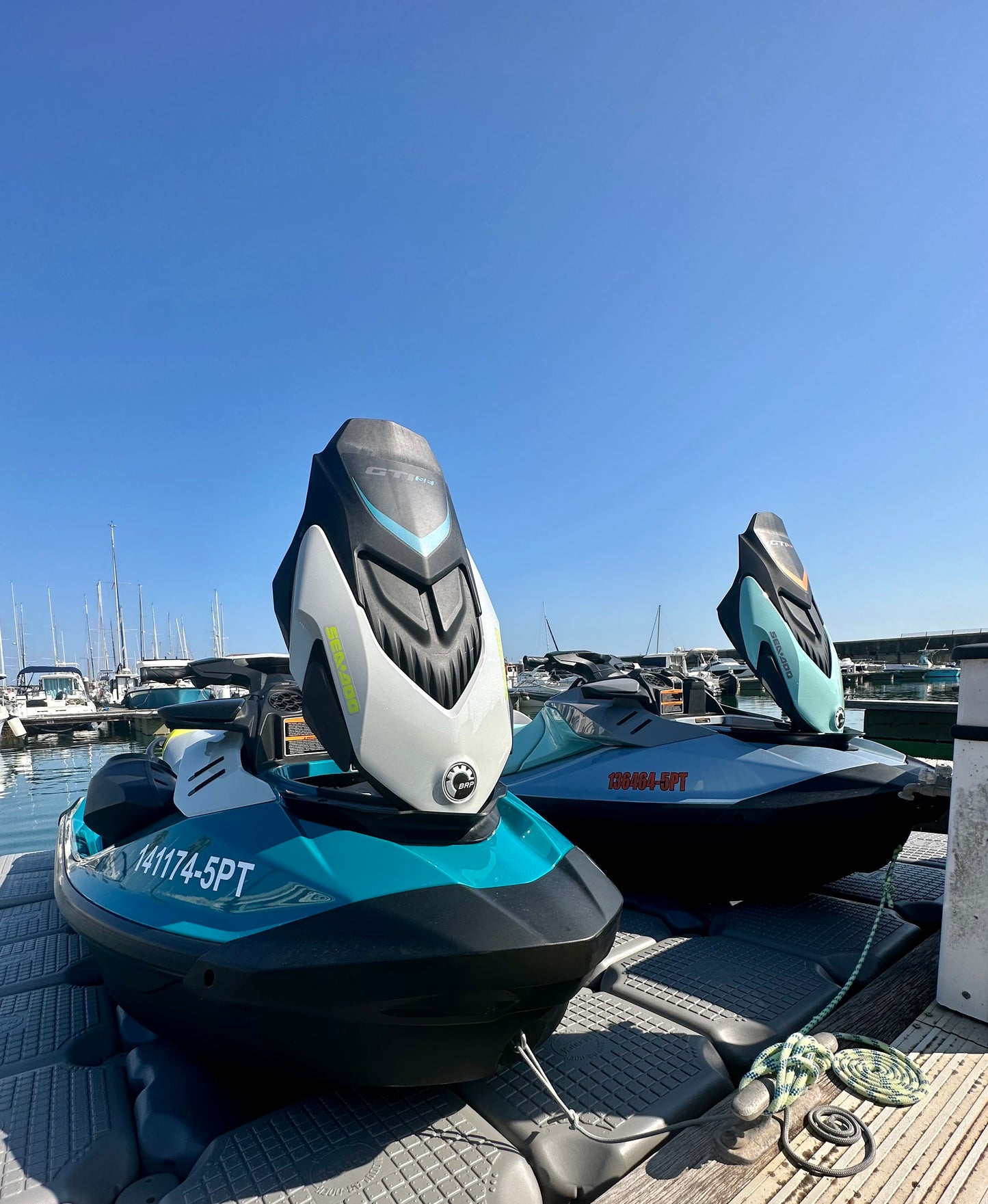 Aluguer do Jet Ski "Lipari" pela costa de Cascais (sem skipper)