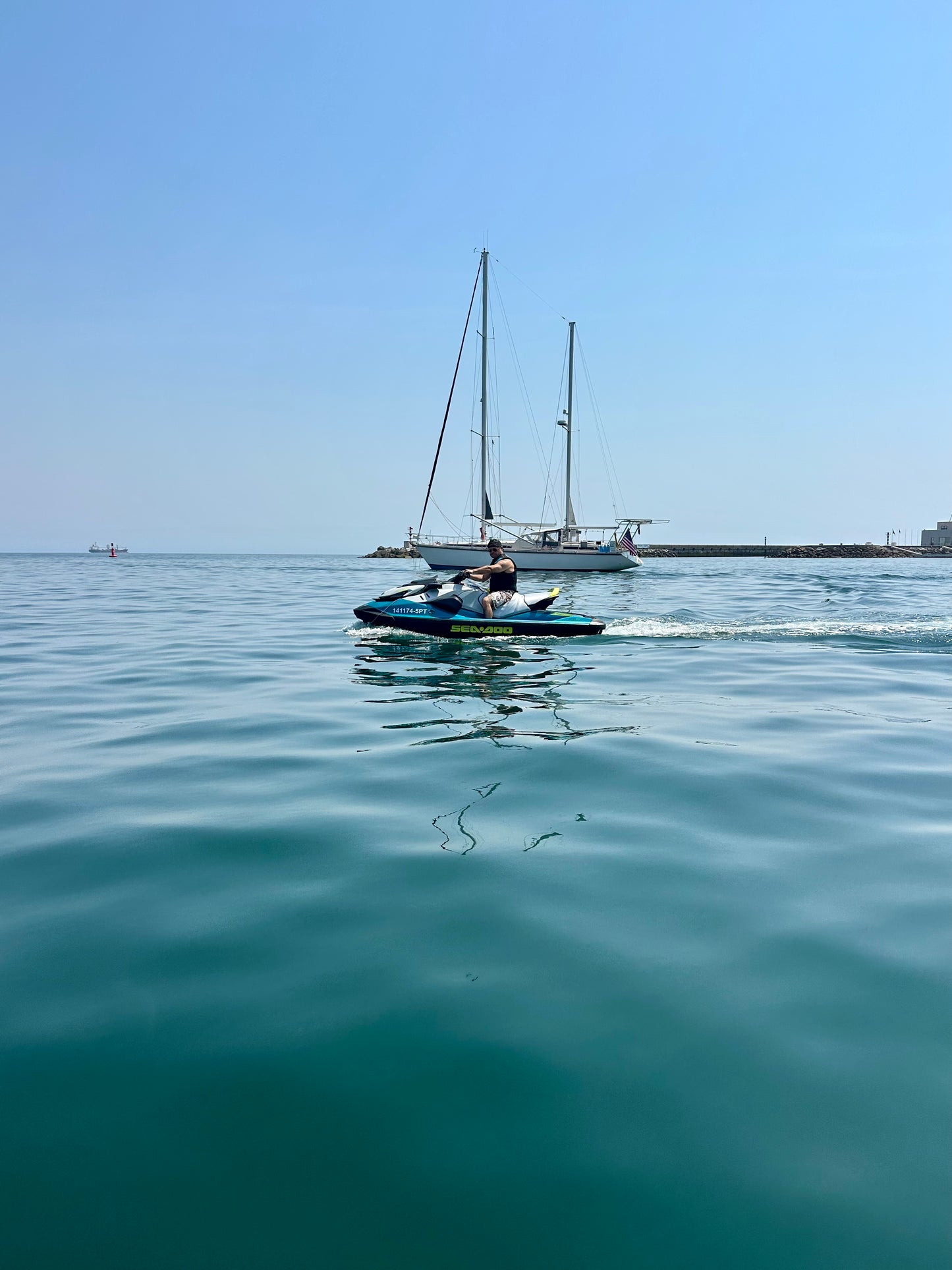 Aluguer do Jet Ski "Lipari" pela costa de Cascais (sem skipper)