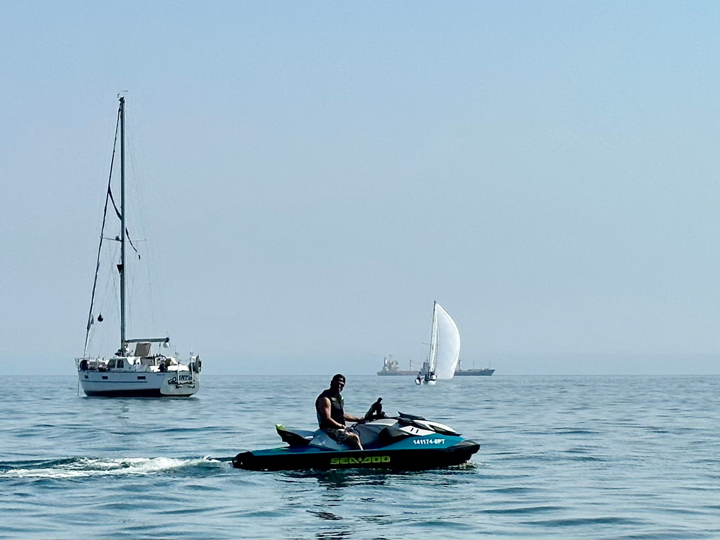 Aluguer do Jet Ski "Lipari" pela costa de Cascais (sem skipper)